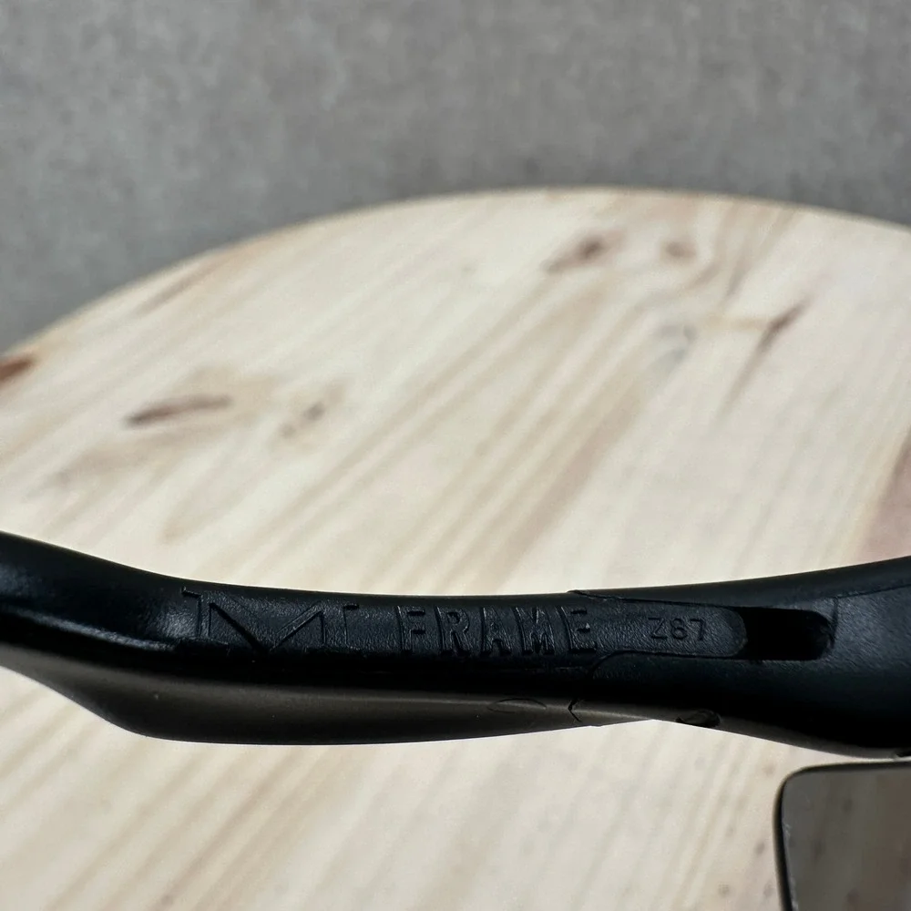 RARE Oakley SI Ballistic M Frame 1.0 Sunglasses OS Black Original Shield Wrap